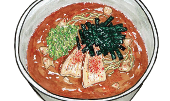 鶏辛麺